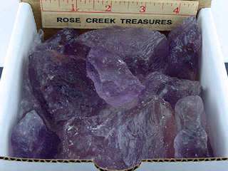 Gemstone Info Cutting and Tumbling items in Rose Creek Treasures 