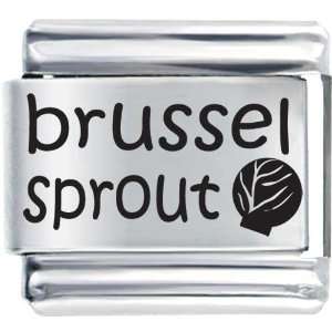  Brussel Sprout Laser Italian Charm Pugster Jewelry
