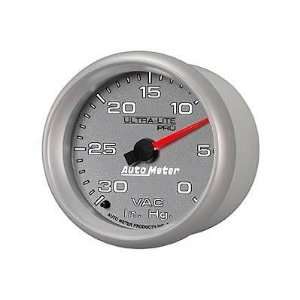 Auto Meter 8871 Ultra Lite Pro 2 5/8 0 30 in. Hg Full Sweep Electric 