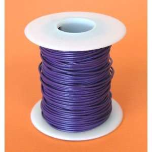  26 Ga. Purple Hook Up Wire, Stranded, 100 Electronics