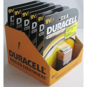 Duracell 9 Volt Alkaline Battery (9V Duracell) 6 SIX Batteries 