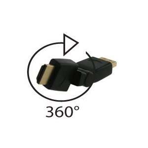   HDMI Male to Female Adapter with 360 Degree Rotation Electronics