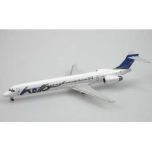  Hello Airlines MD 90 1400 Scale Die Cast Model Airplane 