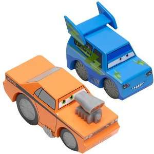  Disney/Pixar CARS Movie Exclusive (DJ & SNOT ROD) Wood 