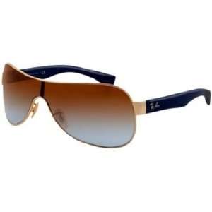  Ray Ban Sunglasses RB3471 / Frame Gold Lens Brown Gradient 
