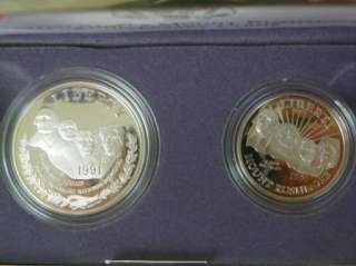   Sets w/ 90% Silver Dollars, Mt. Rushmore, Yellowstone D213  
