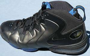   AIR PENNY III 3 MENS SIZE 9   BLACK / BLUE 1/2 CENT FOAMPOSITE UPTEMPO