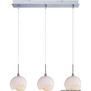  ET2 Lighting E94806 10SN Nickel Island Light Nickel