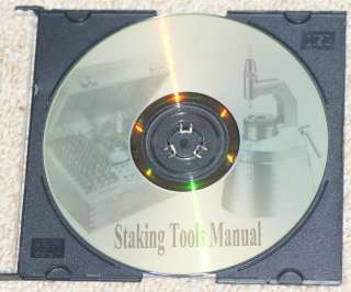 How to use STAKING TOOLS CD watchmaking repairs vintage  