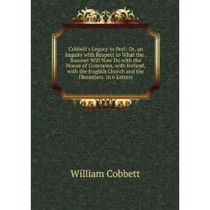   and the Dissenters. in 6 Letters William Cobbett  Books