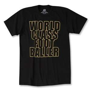  Objectivo World Class Footballer T Shirt (Black) Sports 