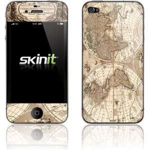  Map of World 1708 skin for Apple iPhone 4 / 4S 