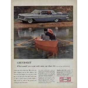  1959 Chevrolet Impala 4 Door Sport Sedan Ad, A3936 
