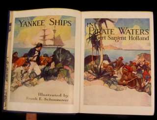 Yankee Ships in Pirate Waters 1931 Sargent Holland  