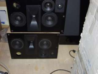   Pair of Mid Bass speaker drivers pulled from the pictured cabinets
