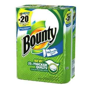  Bounty Select A Size Paper Towels, 12 Mega Rolls Health 
