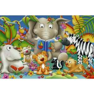  Jolly Jungle Story Time Jigsaw Puzzle 70pc Toys & Games