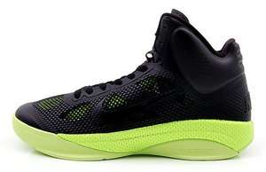 Nike Hyperfuse 2010 Black Volt Size 9 Sales CFM Sample NEW 407622 006 