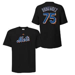  Francisco Rodriguez Black Name and Number T Shirt