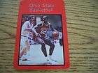 NCAA Ohio State Basketball 1990 91 Pocket Schedule Jamaal Brown 