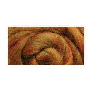 Wool Roving 12 .22 Ounce Sunset  Variegated