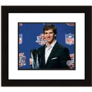  Eli Manning Super Bowl MVP trophy Unsigned New York Giants 