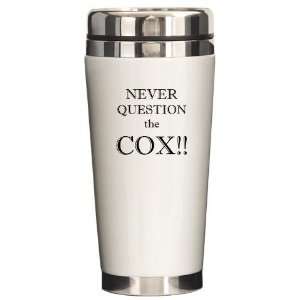  Question Cox Sports Ceramic Travel Mug by 