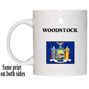    US State Flag   WOODSTOCK, New York (NY) Mug 