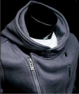 Trendy Korean version Slim zip Hoody jacket with hat  