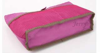 Bag in Bag felt/Handbag Purse Insert Organizer/4Color/(Hot)Pink/Blue 