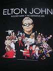 READ CLOSE 2011 ELTON JOHN ENGLAND POP ROCK BAND TOUR SHIRT  