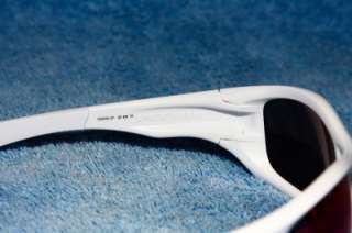 NEW Oakley Pit Bull POLARIZED Sunglasses Matte White/OO Red Iridium 