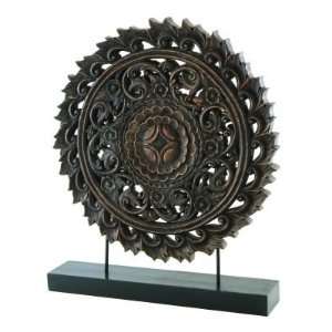  Large Hand Carved Wood Carving