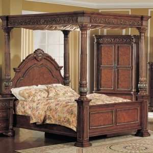    Yuan Tai Furniture KA7600Q Kamella Queen Canopy Bed