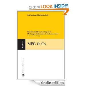 MPG & Co. (German Edition) Rolf D Böckmann, Horst Frankenberger 