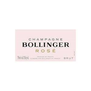  Bollinger Champagne Brut Rose 750ML Grocery & Gourmet 