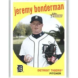  2008 Topps Heritage #387 Jeremy Bonderman   Detroit Tigers 