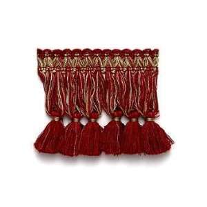   Allen Villa Tassels Borghese Red Trim Trim Arts, Crafts & Sewing