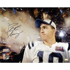  Mounted Memories Indianapolis Colts Peyton Manning Signed 