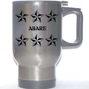  Personal Name Gift   ABARE Stainless Steel Mug (black 