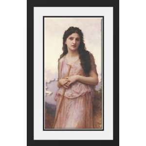  Bouguereau, William Adolphe 24x40 Framed and Double Matted 