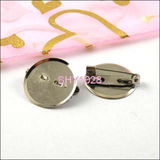 35Pcs WGP Brooch clasps 5×20mm #240C  