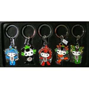  Beijing 2008   Olympics   Official FUWA Key Chains Set of 