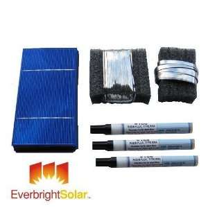  1 KW 3x6 Untabbed Solar Cells DIY Panel Kit +Extra Flux 