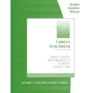  Student Solutions Manual for Scheaffer/Mendenhall/Ott 
