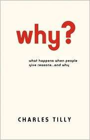 Why?, (0691136483), Charles Tilly, Textbooks   