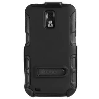   Case Cover w/ Holster for Samsung Galaxy S II S2 SGH T989 BLACK  