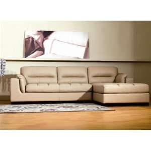  Italian Leather Sectional Sofa Set   Braeden Leather 