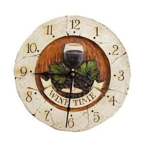  Wine Time clock #772