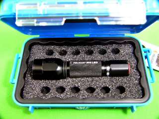 Pelican 1040 Case insert holds 2330 LED flashlight + cr123 battery 
